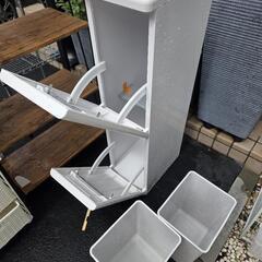 ゴミ箱　分別タイプ　消毒済み　美品の画像