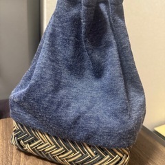 籐細工　手作り　新品未使用の画像