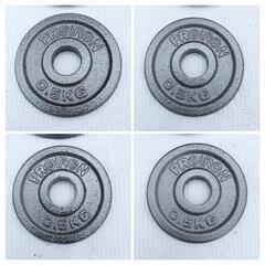 ☆トレーニンググッズ☆バーベルにもなるダンベル☆可変重量式☆２本セット☆合計２０kg☆の画像