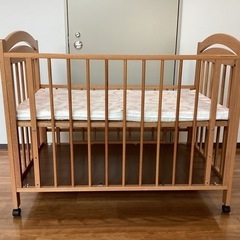 ベビーベッド【町田市再生家具】251581の画像