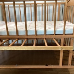 ベビーベッド【町田市再生家具】251581の画像