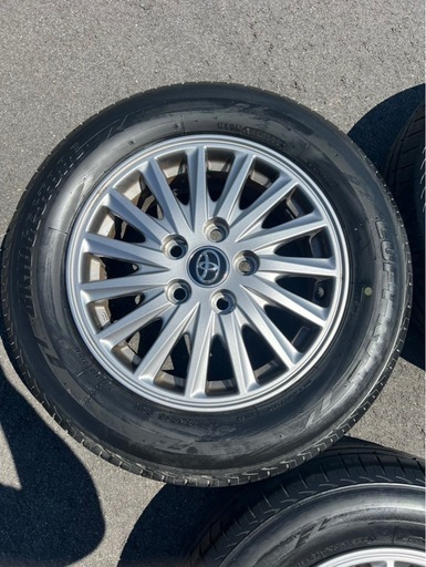 トヨタ ノア トヨタ80　ヴォクシー エスクァイア 純正 ホイール タイヤ