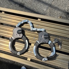 バイク用　ロック　頑丈の画像