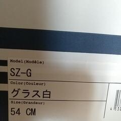 アライ　SZ-G　グラスホワイト　54cmの画像