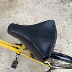 20 インチ自転車　黄色の画像
