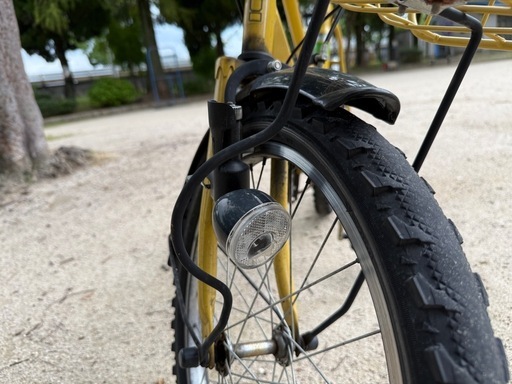 20 インチ自転車　黄色