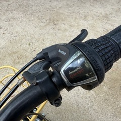 20 インチ自転車　黄色の画像