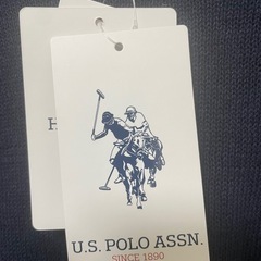 未使用  U.S. POLO ASSN. 半袖ニットの画像