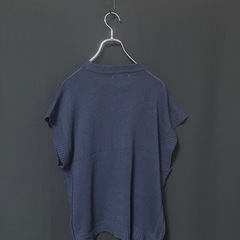 未使用  U.S. POLO ASSN. 半袖ニットの画像
