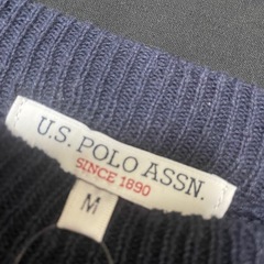未使用  U.S. POLO ASSN. 半袖ニットの画像