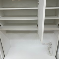 【ドリーム川西店御来店限定】ニトリ/3枚扉オープンボード/クリーニング済み 【2125560000019690】の画像