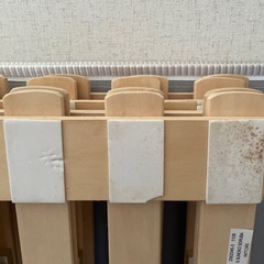 シングル　ニトリ　すのこマット　 の画像