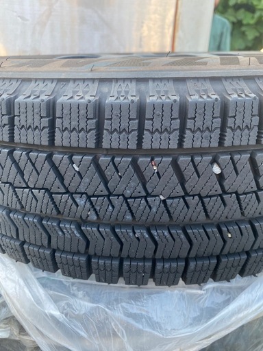 アルミホイルとタイヤ