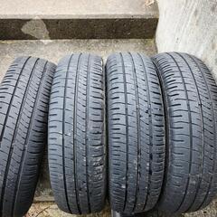 軽サイズ！155/65R13 アルミホイール&タイヤセットの画像