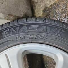 軽サイズ！155/65R13 アルミホイール&タイヤセットの画像