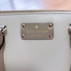 kate spade 2WAY ショルダーバッグ ホワイト・ベージュの画像