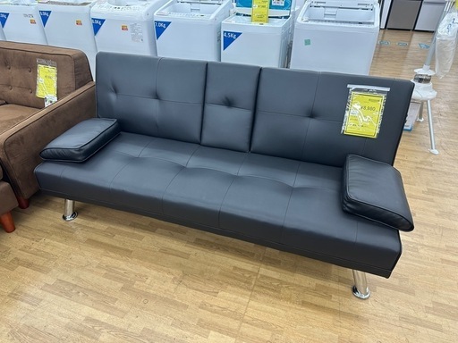ドリーム川西店御来店限定】ソファベッド／クリーニング済み