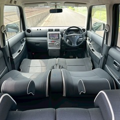 お買い得‼️月々9千円〜分割払い可❗️車検2年付き！【名義変更代込み】車内広い！大人気☆ムーブコンテカスタム☆SDナビ付き☆走行中DVD見れます☆フルオートエアコン☆ドライブレコーダー付きのフル装備☆純正アルミ☆そのまま乗って帰れます‼️の画像