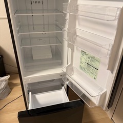 東芝 冷蔵庫 153Ｌ 2ドア ブラックの画像
