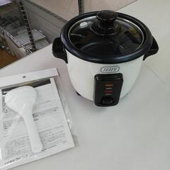 ☆ドリーム荒牧店☆ジモティー割引有【クリーニング済】LADONNA ミニライスクッカー 0.5-1.5合炊き 2018年製の画像