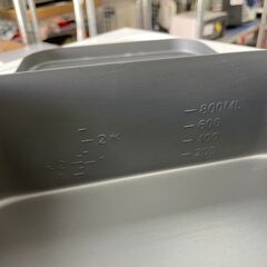 飯盒　No.4098　ニトリ　メスティン　アルミニウム　グレー　【リサイクルショップどりーむ天保山店】の画像
