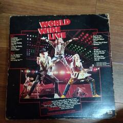 スコーピオンズ　レコード　ワールドワイドライブ　LP２枚組 廃盤　希少盤の画像