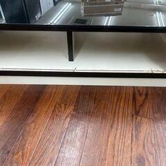 ★リユースのサカイ高崎店★TJ12654  テレビ台 黒 H29×D43.5×W157 クリーニング済みの画像