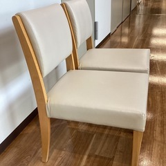 ダイニングチェア（2脚セット）【町田市再生家具】251582の画像