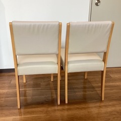 ダイニングチェア（2脚セット）【町田市再生家具】251582の画像