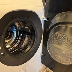 【10月下旬引渡し】【配送料込】SHARP ドラム式洗濯機 ES-W114 SR 右開きの画像