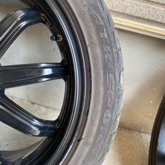 中古 3本 18年製 内減り有り タイヤ 225 45 18 ATR SPORT サマータイヤ ※ホイールは付きません。の画像