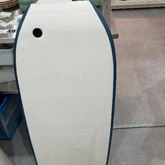 0831-109 ボディーボード　約10cm 厚み5.3cm ワックス汚れ　サイド傷ありの画像