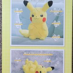 おうちにポケモン　おしゃべりピカチュウ ぬいぐるみの画像