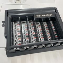 ミニレジ　No.4104　CARL Mini Regi　MR-2000　簡易レジスター　コインカウンター　硬貨収納箱　【リサイクルショップどりーむ天保山店】の画像