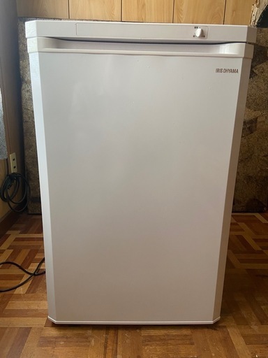 【中古】2020年製 アイリスオーヤマ IUSD-9A-W 前開き 冷凍庫 W550D582H845mm 85L 100V 31kg 引出し 4段 フリーザー 冷凍 ストッカー