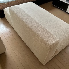 フランフラン　メーネ ソファ 2L ホワイトの画像
