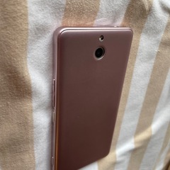 京セラ　ワイモバイル　美品　スマホ　ライトピンクの画像