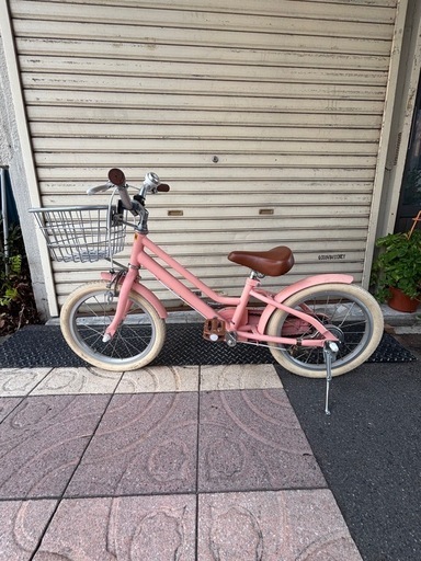 NOTTS 子供用自転車 18インチ ピンク 中古車