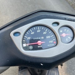 【動画あり】シグナスX1型　SE12J リアタイヤ新品リアボックス付きの画像