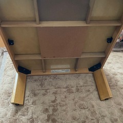 一般的なこたつの画像