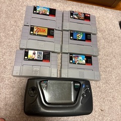 【激レア】
アメリカ製のファミコン、スーファミ、げーむぼーい、ゲームボーイ、ゲームギア　いっしき一式の画像