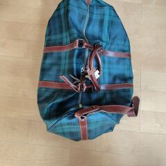 Polo Ralph Lauren ポロラルフローレン ボストンバッグ 大容量 ブラックウォッチ ショルダーの画像