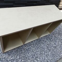 【無料】カラーボックス　３段ボックス　ホワイトの画像