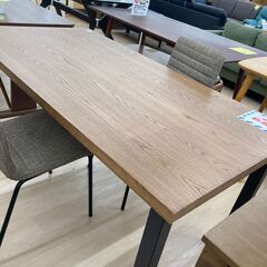 ★ジモティ割引あり★【リユースのサカイ野々市店】ダイニングセット２P　150(幅)×80(奥行き)×70(高さ)cm ※クリーニング済みの画像