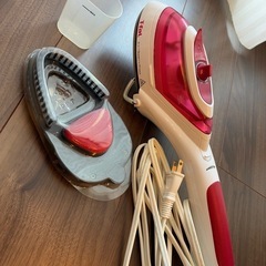 T-fal アイロン　スチーマーの画像