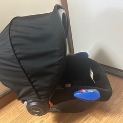 コンビ チャイルドシート 新生児対応 ブラックの画像
