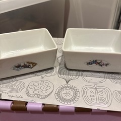 ポーセラーツ食器和柄2個セットの画像