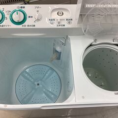 【トレファクマーケット千葉おゆみ野店】ご来店いただける方限定！AQUAの2槽式洗濯機のご紹介です！の画像
