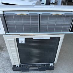 【動作保証あり】HITACHI 白くまくん 2021年 2.2kw 6畳用 冷暖房 ルームエアコン RAS-HT22L 自動フィルター清掃【管理KR624】の画像