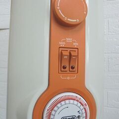 DeLonghi オイルヒーター JR0812-OR オレンジ 8～10畳 8枚フィン デロンギ 暖房器具 ストーブ 札幌市 白石店の画像